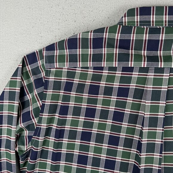 Brooks Brother The Original Polo Blue Green Plaid‎ Button Down Long Sleeve L - Picture 15 of 16